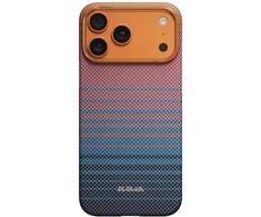 Dėklas PITAKA Edge dėklas California Dream 05 skirtas Apple iPhone 17 Pro Max sunset