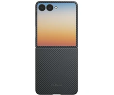 Dėklas PITAKA Edge Dėklas for Samsung Galaxy Z Flip8 juodos spalvos-pilkas