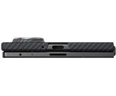 Dėklas PITAKA Edge dėklas, skirtas Samsung Galaxy Z Fold8, juodos-pilkos spalvos