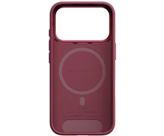 Dėklas PITAKA Summa Case, skirtas iPhone 18 Pro / 17 Pro, bordo spalvos