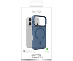 Dėklas Puro Lightfeel iPhone 17 Pro Case Compatible with MagSafe - Clear Mėlyna