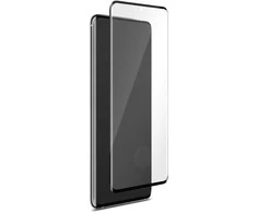 PURO Premium Full Edge grūdintas stiklas, pritaikytas dėklui - Samsung Galaxy S20 grūdintas stiklas, apsauginis stiklas, juodos spalvos rėmelis
