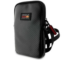 Red Bull Raudona Bull Krepšys telefonui Raudona Bull Carbon Patch juodos spalvos