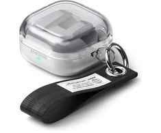 Dėklas Ringke Air Samsung Galaxy Buds 4 / 4 Pro skaidrus/juodos spalvos