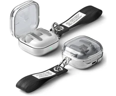 Dėklas Ringke Air Samsung Galaxy Buds 4 / 4 Pro skaidrus/juodos spalvos