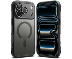 Dėklas Ringke Fusion Bold Magnetic MagSafe Case for iPhone 18 Pro / 17 Pro - Matte Juodas