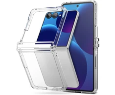 Dėklas RINGKE FUSION FLAP Samsung Galaxy Z FLIP 8 SKAIDRUS