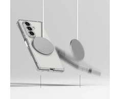 „Ringke Fusion“ magnetinis „MagSafe“ dėklas „Samsung Galaxy Z Fold 7“, skaidrus