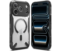 Dėklas RINGKE FUSION X MAGNETIC MagSafe iPhone 17 Pro Max / 18 Pro Max Juodas