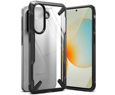 Dėklas RINGKE FUSION X Samsung Galaxy A57 5G juodos spalvos