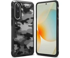 Dėklas RINGKE FUSION X Samsung Galaxy A57 5G CAMO Juodas