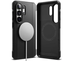 Dėklas Ringke Onyx Alfa Magnetic MagSafe Samsung Galaxy S26 Ultra juodos spalvos