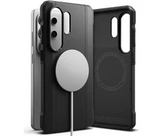 Dėklas Ringke Onyx Alfa Magnetic MagSafe Samsung Galaxy S26 Ultra juodos spalvos