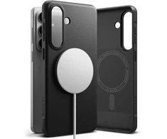 Dėklas Ringke Onyx Magnetic MagSafe Samsung Galaxy S26+ Plus juodos spalvos