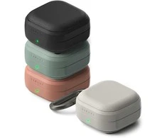 Dėklas Ringke Onyx Magnetic MagSafe Samsung Galaxy Buds 4 / 4 Pro šiltai pilkos spalvos