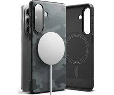 Dėklas Ringke Onyx Magnetic MagSafe Samsung Galaxy S26 Camo juodos spalvos