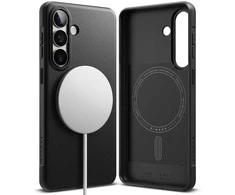 Dėklas Ringke Onyx Magnetic MagSafe Samsung Galaxy S26 juodos spalvos