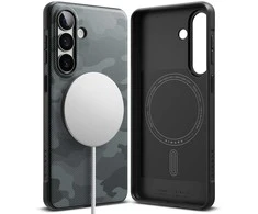 Dėklas Ringke Onyx Magnetic MagSafe Samsung Galaxy S26 Camo juodos spalvos