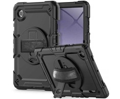 Dėklas Samsung Galaxy Tab A9+ 11.0 Tech-Protect Solid360 juodos spalvos
