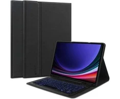 Dėklas Samsung Galaxy Tab S9 FE 10.9 Tech-Protect SC Pen + Klaviatūra juodos spalvos