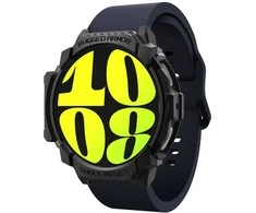 „Spigen Rugged Armor“ dėklas, skirtas „Samsung Galaxy Watch 7“ 44 mm (matinis juodas)
