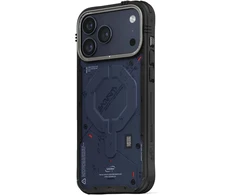 Dėklas Skinarma Vigor MagSafe skirtas Apple iPhone 17 Pro mėlynos spalvos