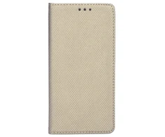 Dėklas Smart Magnet book Google Pixel 8 aukso spalvos