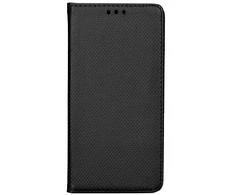 Dėklas Smart Magnet knygutės tipo Xiaomi Redmi 12 juodos spalvos