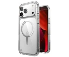 Dėklas Speck Presidio Perfect Clear MagSafe - Case Apple iPhone 17 Pro Max Clear / Sidabrinis