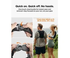 Spigen A720 Dynamic Shield Running Vest (M-L) juodos spalvos
