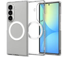 Dėklas Spigen Air Skin MagSafe skirtas Samsung Galaxy Z Fold8 Ultra skaidrus baltos spalvos