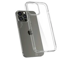 Dėklas Spigen Crystal Hybrid, crystal clear - iPhone 13 Pro Max