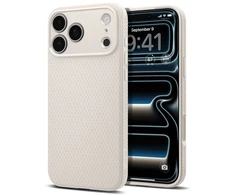 Dėklas SPIGEN case LIQUID AIR for IPHONE 17 Pro/ 18 Pro natural titanium