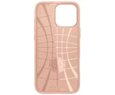 Dėklas Spigen skysto oro, rožinio titano spalvos – „iPhone 16 Pro“