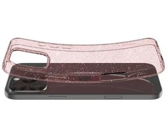 Dėklas Spigen Liquid Crystal Glitter, Rose Quartz - iPhone 16 Pro