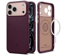 Dėklas Spigen Nano Pop MagSafe iPhone 17 Pro / 18 Pro BURGUNDY BEAN