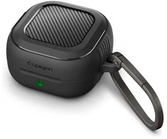 Dėklas Spigen RUGGED Armor Samsung Galaxy Buds 4 / 4 Pro Matte juodos spalvos