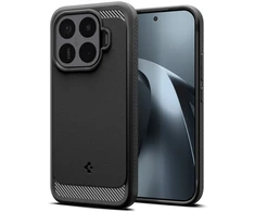 Dėklas SPIGEN RUGGED ARMOR XIAOMI 17T PRO MATINIS Juodas