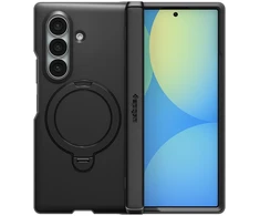 Dėklas Spigen Slim Armor Pro S MagSafe, skirtas Samsung Galaxy Z Fold8 Ultra, juodos spalvos