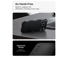Dėklas SPIGEN case TOUGH ARMOR T compatible with MagSafe for IPHONE 18 Pro Max / 17 Pro Max juodas