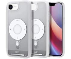 Dėklas Spigen Ultra Hybrid galinis dangtelis MagSafe, skirtas iPhone 17e / 16e – Classic Sidabrinis