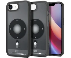 Dėklas Spigen Ultra Hybrid galinis dangtelis MagSafe, skirtas iPhone 17e / 16e – juodas
