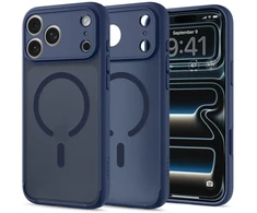 Dėklas Spigen Ultra Hybrid MagSafe iPhone 17 Pro Max / 18 Pro Max MATINIS TAMSIAI MĖLYNAS