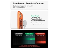 Dėklas SPIGEN case ULTRA HYBRID compatible with MagSafe for IPHONE 17 Pro/18 Pro c-one tangerine