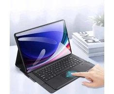 Dėklas su klaviatūra Bluetooth Dux Ducis (Seria TK) Samsung Tab S9 Ultra – juodos spalvos