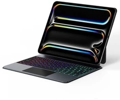 Dėklas su klaviatūra Dux Ducis (MK series) skirtas Apple iPad Pro 13″ (2024) – juodos spalvos