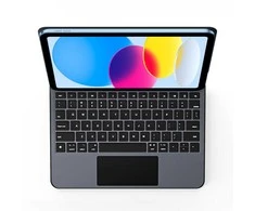 Dėklas su klaviatūra Dux Ducis (MK series) skirtas Apple iPad 10″ (2022) Apple iPad 11″ (2025) – juodos spalvos