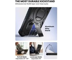 Dėklas SupCase IBLSN ArmorBox Mag MagSafe Samsung Galaxy S26 juodos spalvos