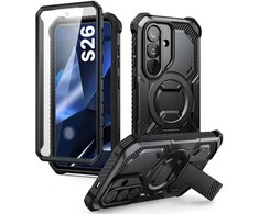 Dėklas SupCase IBLSN ArmorBox Mag MagSafe Samsung Galaxy S26 juodos spalvos