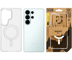 Dėklas Tactical MagForce d4klas skirtas Samsung Galaxy S26 Ultra skaidrus